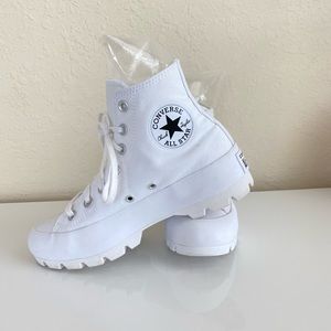 Womens Converse Chuck Taylor All Star Hi Lugged Sneaker - White